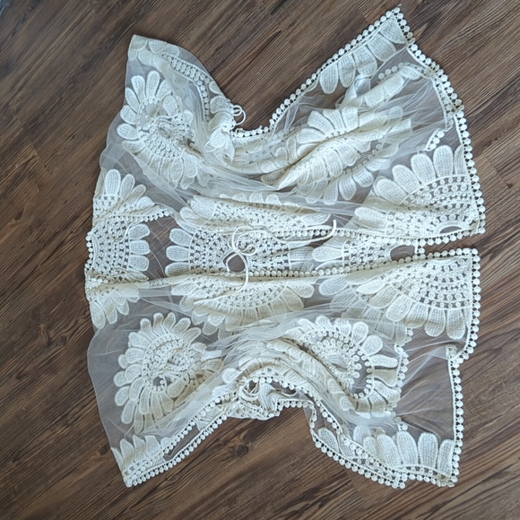 H&M shawl kimono in white - Picture 1 of 5